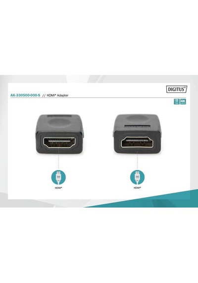 Digitus Ak-330500-000-s Hdmı A 19p Dişihdmı A-187726