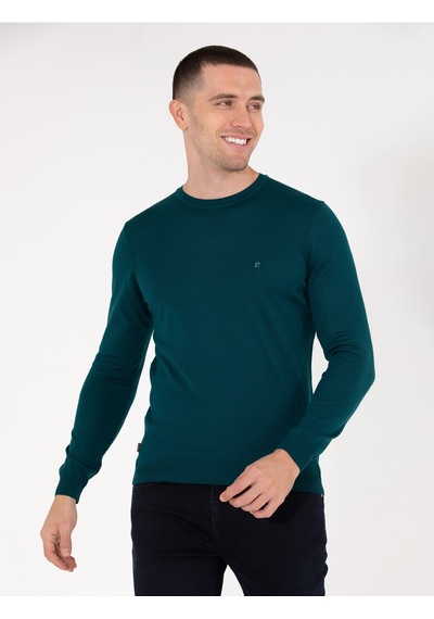 Pierre Cardin Erkek Yeşil Kazak /triko 50257301-vr054 Yeşil