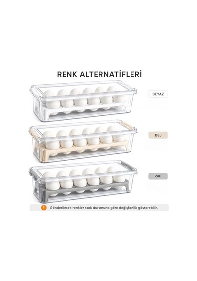 Orret Home 15 Gözlü Kilitli Yumurta Saklama Kabı Plastik Yumurta Taşıma Kutusu Kapaklı Şeffaf Buzdolabı Düzenleyici Bpa Free 15'li Yumurta Organizeri