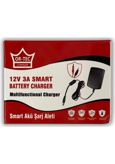 12 Volt 3 A Şarj Cihazı