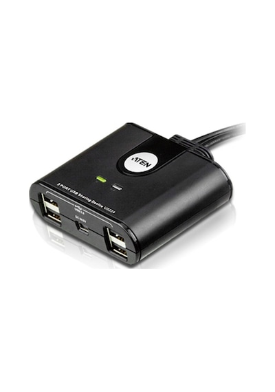 Aten US224 4 Port USB 2.0 Arayüzüne Sahip Cihazları Paylaştıran Switch
