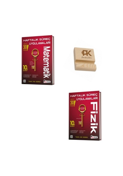 Kafa Dengi 10. Sınıf Matematik Ve Fizik Haftalık Süreç Denemeleri + Telefon Standı