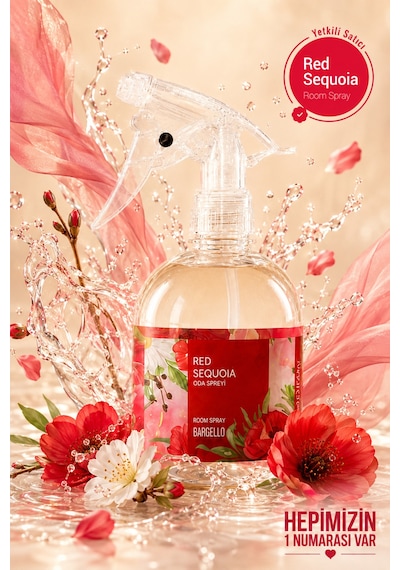 Red Sequoıa 485 Ml Plastik Sprey Ortam Kokusu - Brgcenter