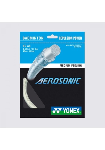 Yonex Bg Aerosonic Badminton Kordajı Beyaz 10 M