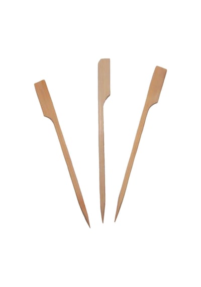 Çöp Şiş Yassı 20 Cm 50 Li