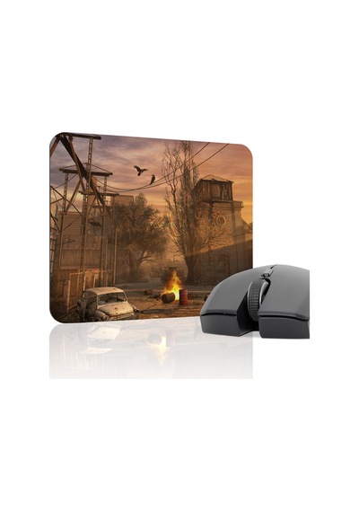 Stalker Kaymaz Dikişli Kauçuk Oyuncu Mousepad V4 - 22x18 Gaming Mouse Pad Fare Altlığı