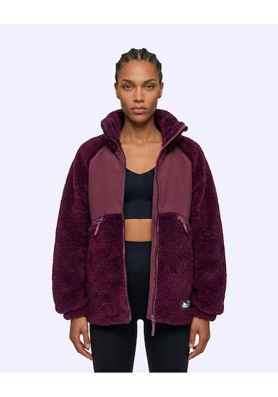 Kappa Authentic Oripro Kadın Bordo Regular Sherpa Mont
