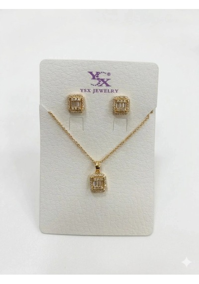 Baget Taşlı Set Çok Renkli 26737405