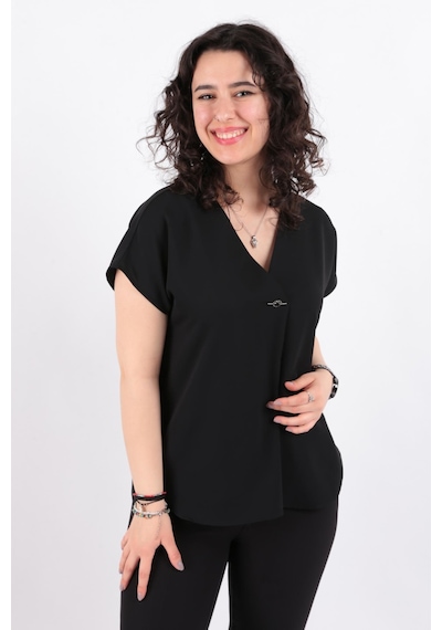 Ayhan 81908 Kadın Bluz 81908-174-R1534 Siyah