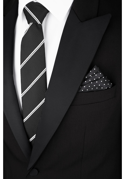 Hatemoğlu Siyah Slim Fit Çıkma Sivri Yaka Klasik Damatlık 2958716 Siyah