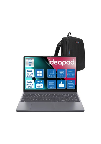 Lenovo IdeaPad Slim 3 15IWC11 883RR00J7TRWH07 Core 3 304 32 GB 256 GB SSD 15.3" W11H Dizüstü Bilgisayar