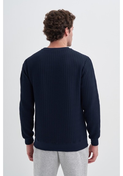 Cazador 51960 Erkek Bisiklet Yaka Sweatshirt Laci