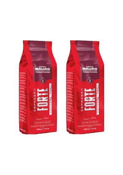 Caffe Mauro Espresso Forte Çekirdek Kahve 1 Kg X 2 Paket Çekirdek Kahve