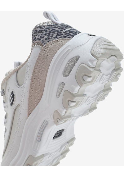 Skechers D'lites - Golden Chic Kadın Beyaz Sneakers 150235 Wsl Beyaz