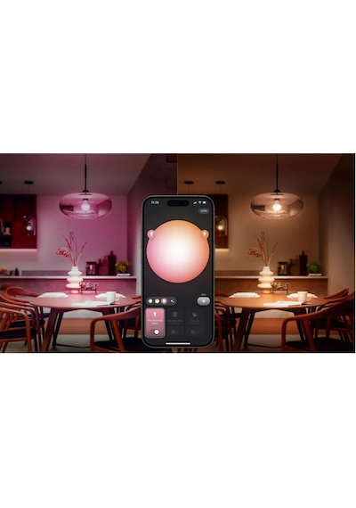Philips Hue Essential 3'lü E27 Ampul Başlangıç Seti 806 Lumen Çok Renkli