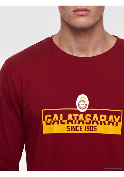 Lc Waikiki Lc Waıkıkı Kırmızı Galatasaray Baskılı Erkek Pijama Takımı