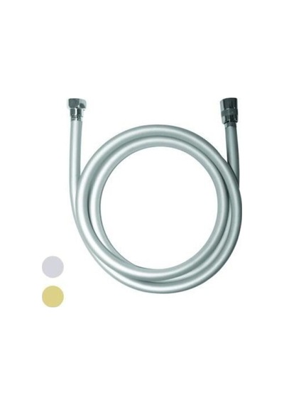 Pvc Duş Hortumu 155 Cm - 155 Cm - Çelik Gri