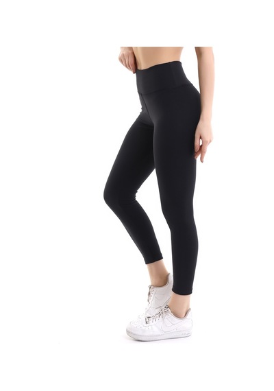 Winmoda34 Kadın Yüksek Bel Korseli Geniş Kemer Yumoş Tayt Siyah