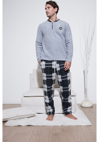 Buratti Erkek Pijama Takımı 6096100 Gri Gri