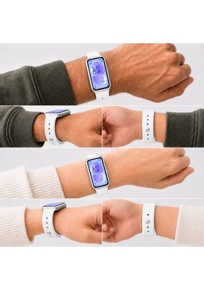 Huawei Band 11 Ve Band 11 Pro Uyumlu Klasik Silikon Kordon Yumuşak Soft Spor Saat