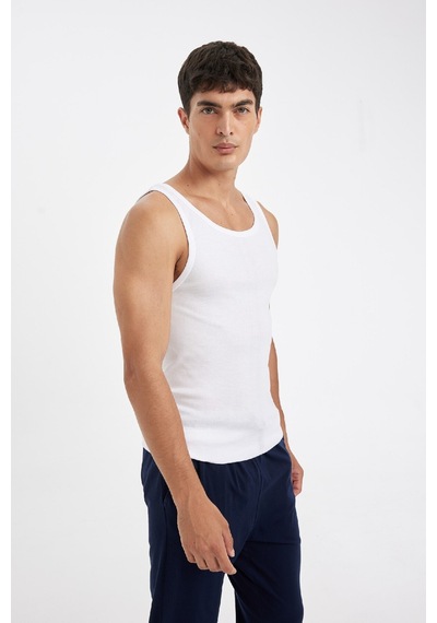 DeFacto Slim Fit Dar Kesim Ribana 2'li Atlet Y9056AZ24WNWT34