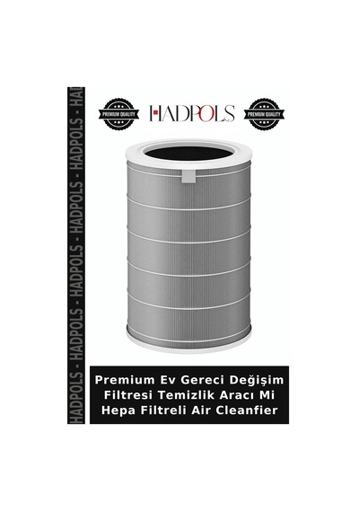 Premium Ev Gereci Değişim Filtresi Temizlik Aracı Mi Hepa Filtreli Air Cleanfier
