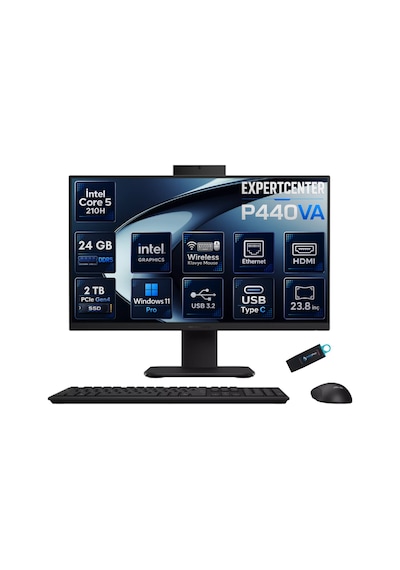 Asus ExpertCenter P400 P440VA-kc516512b1d-rnp11 Core 5-210H 24 GB 2 TB SSD 23.8'' W11P All In One Bilgisayar Asus ExpertCenter P400 P440VA-kc516512b1d-rnp11 Core 5-210H 24 GB 2 TB SSD 23.8'' W11P All In One Bilgisayar