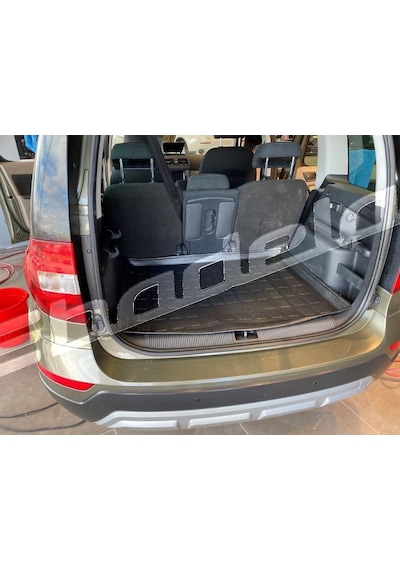 Skoda Yetı 2011 Model Uyumlu Kaucuk Kokusuz Koruyucu Kaucuk Sıyah