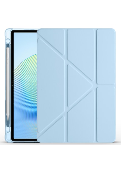 Honor Pad X8a Kılıf Stand Olabilen Kalemlikli Pu Deri Tablet Kılıfı Kapaklı Kılıf