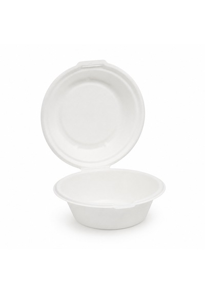 Kapaklı Ekolojik Karton Kase 600 Ml 25adet