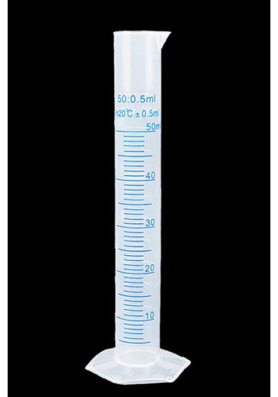 Mezür Plastik Uzun Form 50 Ml