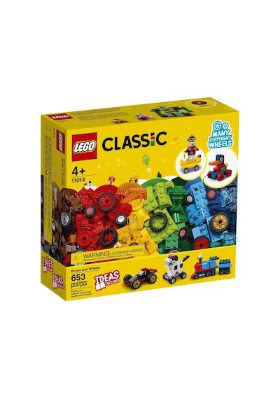LEGO® Classic 11014 Yapım Parçaları ve Tekerlekler 653 Parça