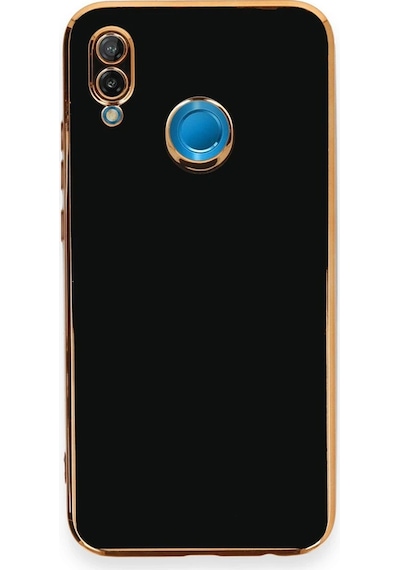 Newface Huawei P20 Lite Kılıf Volet Silikon Semeglbl - 23 - Siyah