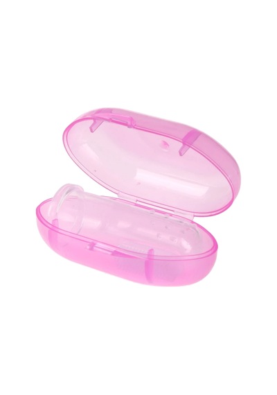 Markapet Kedi ve Köpek Parmak Diş Fırçası Pembe 5.5 CM