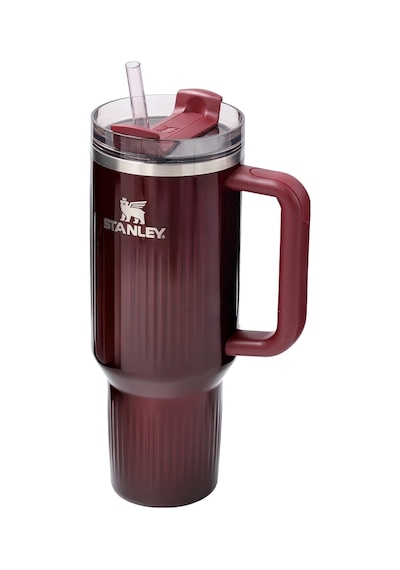 Stanley Quencher Fluted Kırmızı 1.18 Pipetli Termos Kırmızı