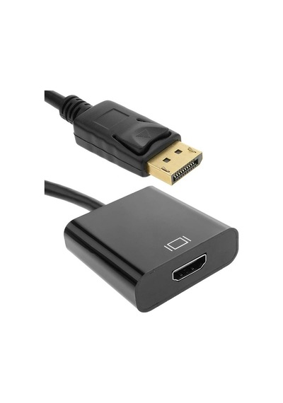 POWERMASTER PM-34219 DISPLAY PORT TO HDMI DİŞİ 10 CM ÇEVİRİCİ KABLO