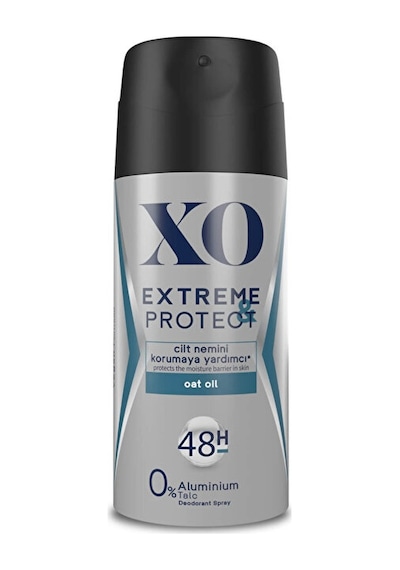 Xo Deodorant 150ml Erkek Extreme-sensitive-ınsivible-clear-protec