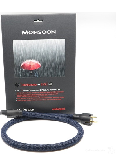 Audioquest Monsoon Power Cable 1Mt