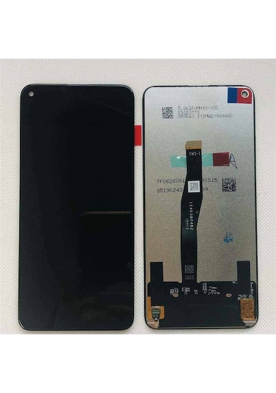 Huawei Uyumlu Honor 20s Lcd Ekran Dokunmatik Siyah Çıtasız