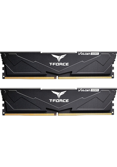 Team T-force Vulcan Black FLBD516G5600HC40BDC0116 16 GB (2x8) DDR 5 5600 MHz CL40 Ram