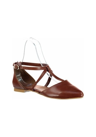 Fox Shoes Taba Kadın Babet D726537309
