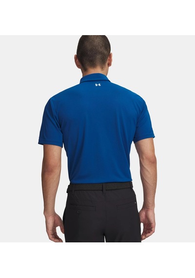 Under Armour T2g Pique Polo Erkek T-shirt-31766 Koyu Mavi