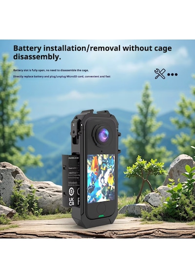 Insta360 X4 Air Frame Case Siyah