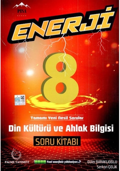 Palme Yayınevi 8. Sınıf Enerji Din Kültürü Soru Kitabı