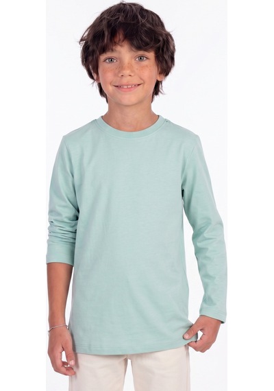 Onloox Erkek Mint Yeşili Erkek Çocuk Mint Yeşili Pamuklu Penye Bisiklet Yaka Uzun Kollu Regular Fit Basic Tişört 5-14 Yaş Onloox Erkek Mint Yeşili Erkek Çocuk Mint Yeşili Pamuklu Penye Bisiklet Yaka Uzun Kollu Regular Fit Basic Tişört 5-14 Yaş