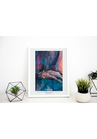 Paw-pow No:12 Art Print