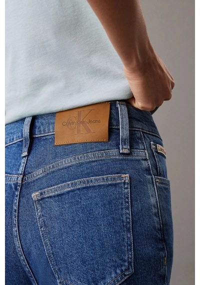 Calvin Klein Mom Jean Denim Kadın Pantolon Denim