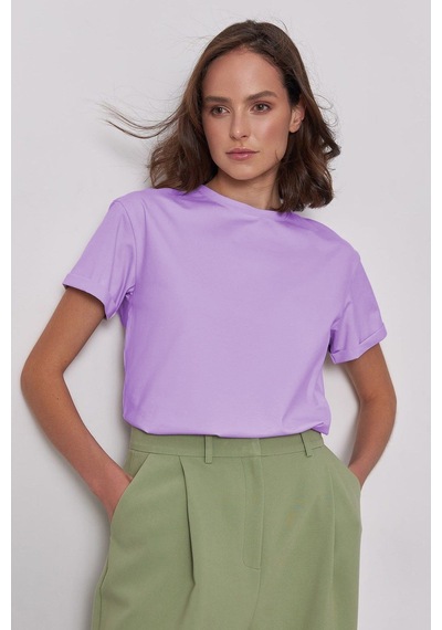 Madmext Mad Girls Lila Tişört Mg1351-lila Lila