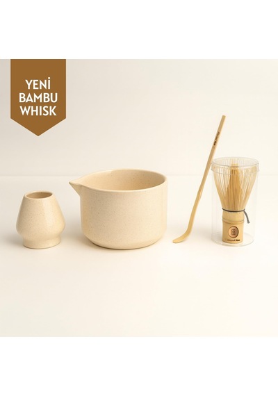 Matcha Whisk El Yapımı Özel Bambu Köpürtücü çok renkli