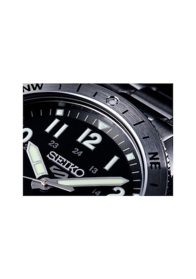 Seiko5 Sports Field Hdb006k1 Hdb006k Otomatik Erkek Kol Saati Metalik Gri